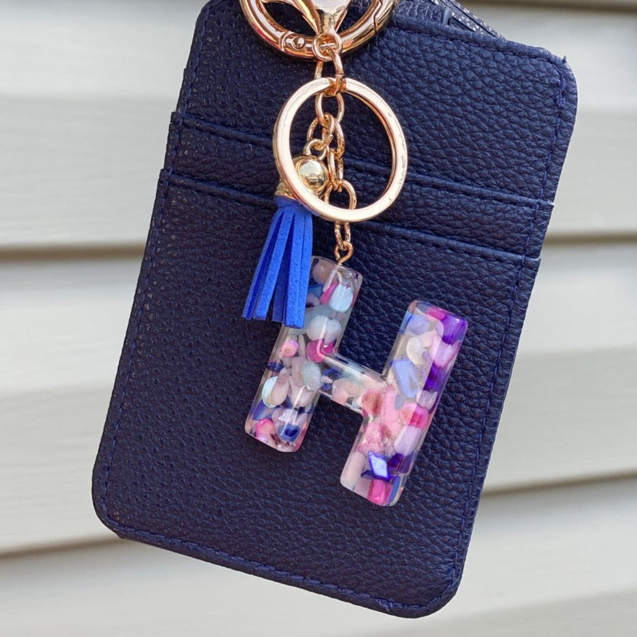 Acrylic Monogram Keychain – Pink Pigeon Boutique