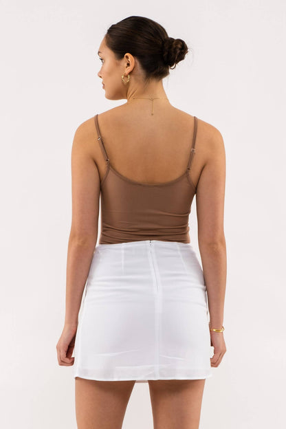 Mocha Solid Cami (Includes Plus!)