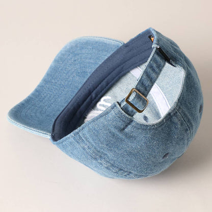 "Mini" Embroidered Baseball Cap - Matches "Mom" Cap