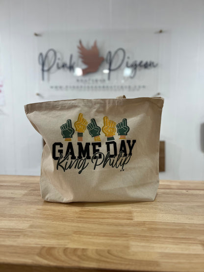 King Philip Number 1 Game Day Tote Bag