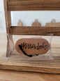 Mirror Lake Floating Cork Keychain