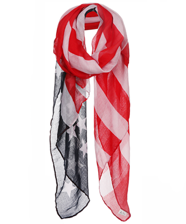 American Flag Scarf