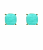 Glitter Glass Stud Earrings (7 Colors Available)