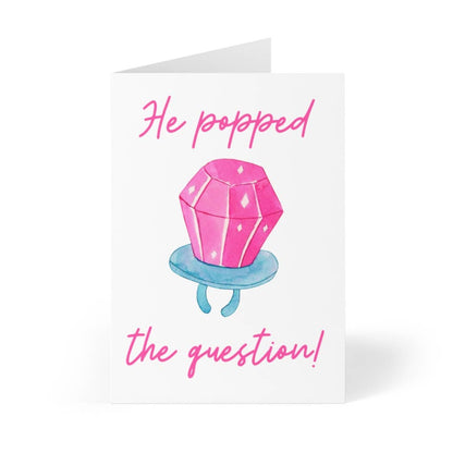 Funny Engagement Card for the Bride Bachelorette Gifts