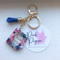 Acrylic Monogram Keychain