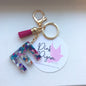 Acrylic Monogram Keychain